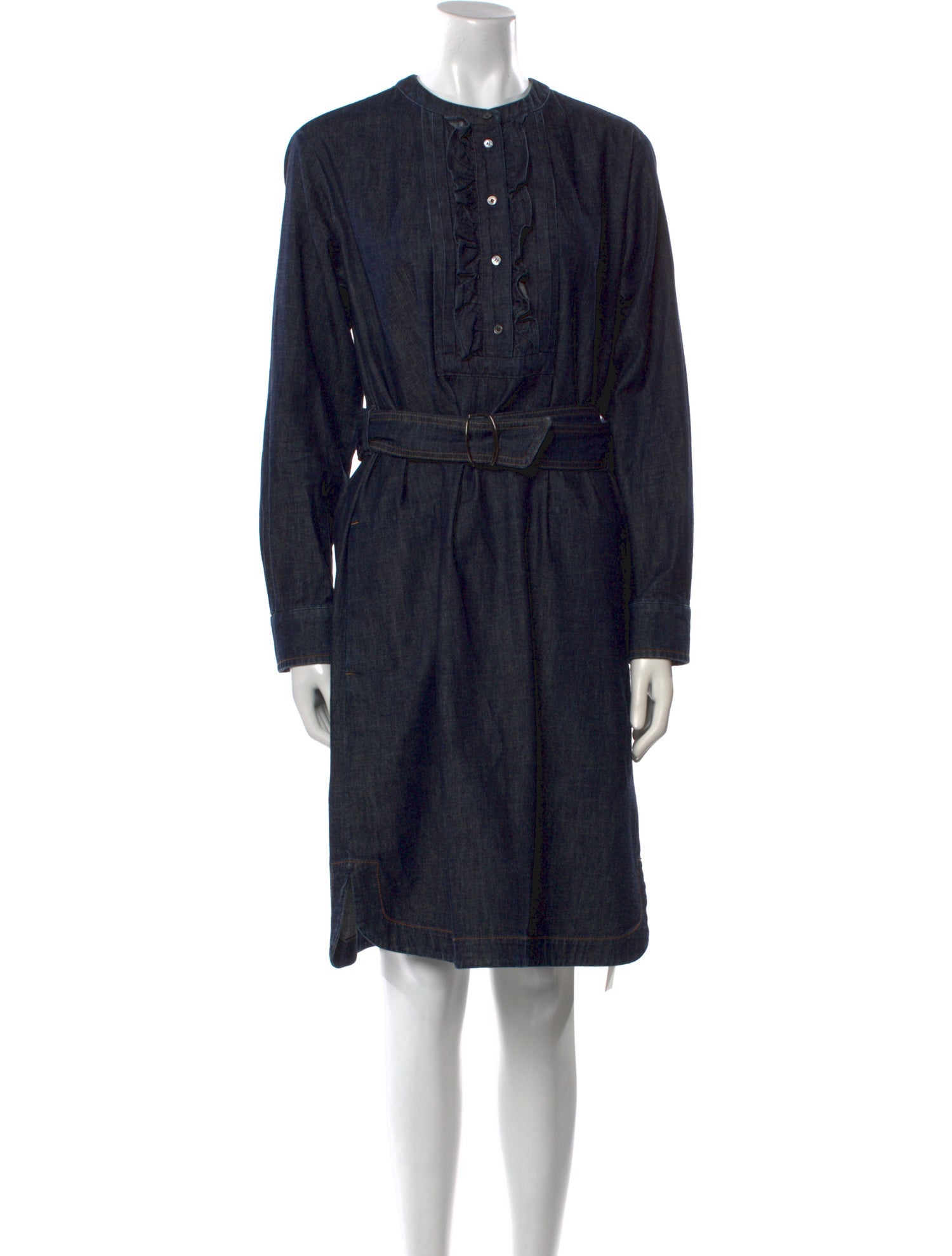 Weekend Max Mara Crew Neck Knee-Length Dress