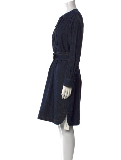 Weekend Max Mara Crew Neck Knee-Length Dress