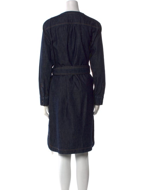 Weekend Max Mara Crew Neck Knee-Length Dress