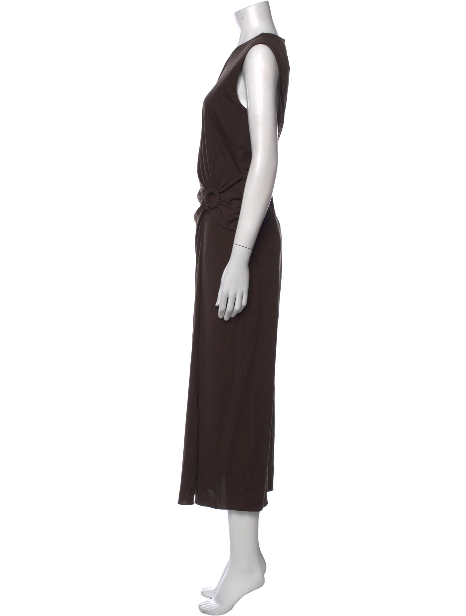 Weekend Max Mara Crew Neck Long Dress