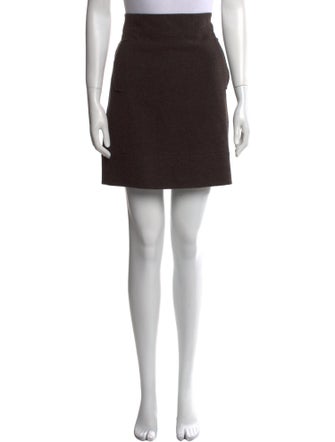 Weekend Max Mara Virgin Wool Mini Skirt