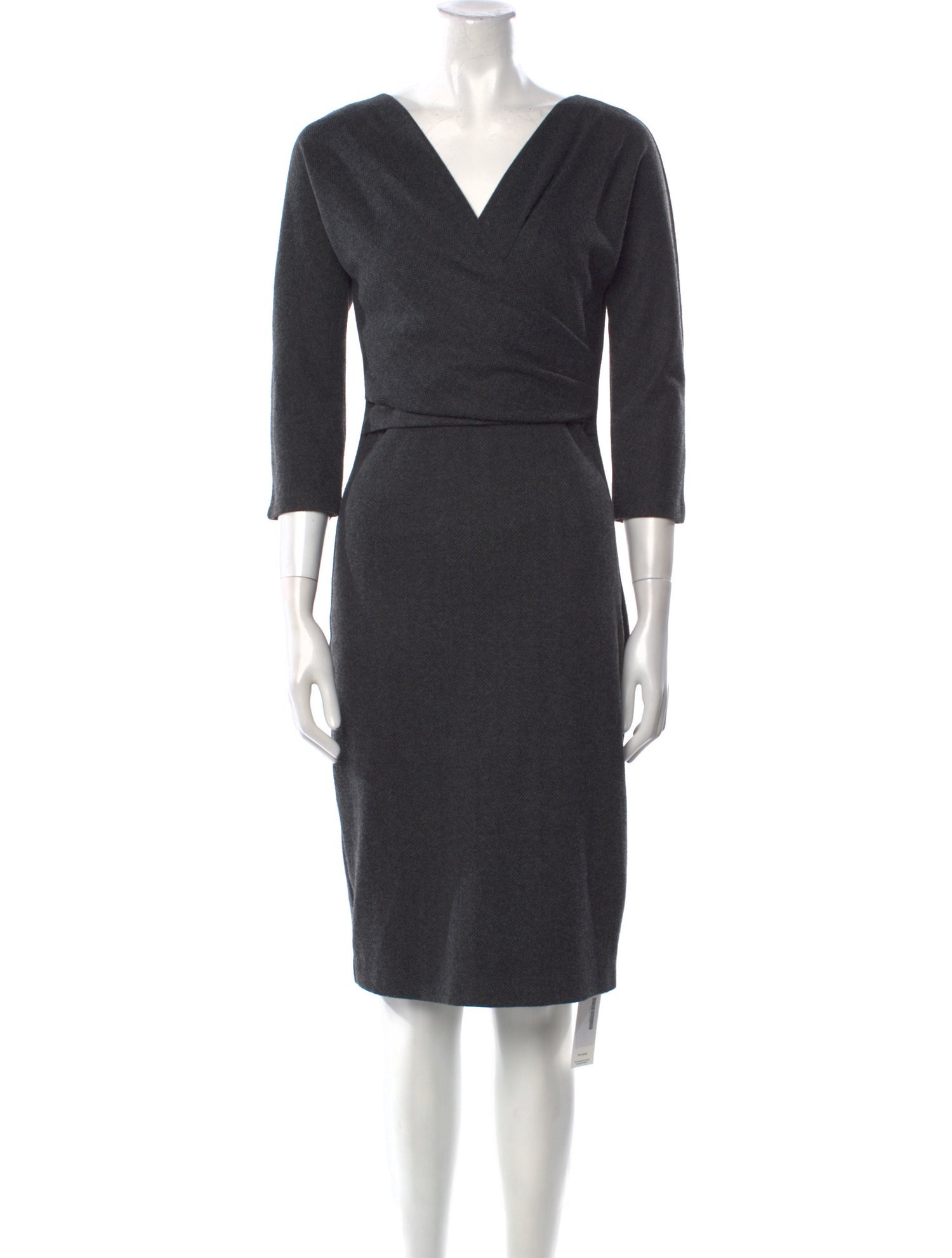 Weekend Max Mara V-Neck Knee-Length Dress