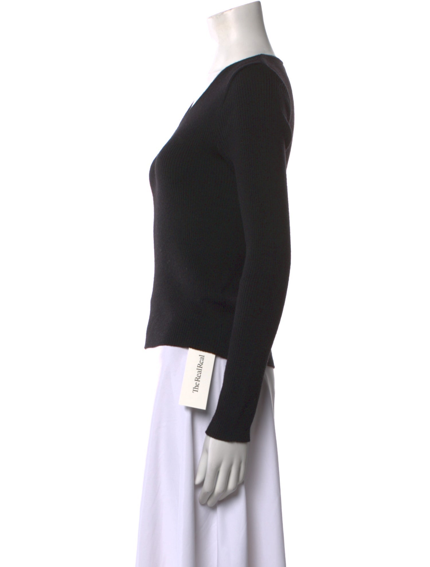 Weekend Max Mara Virgin Wool V-Neck Sweater