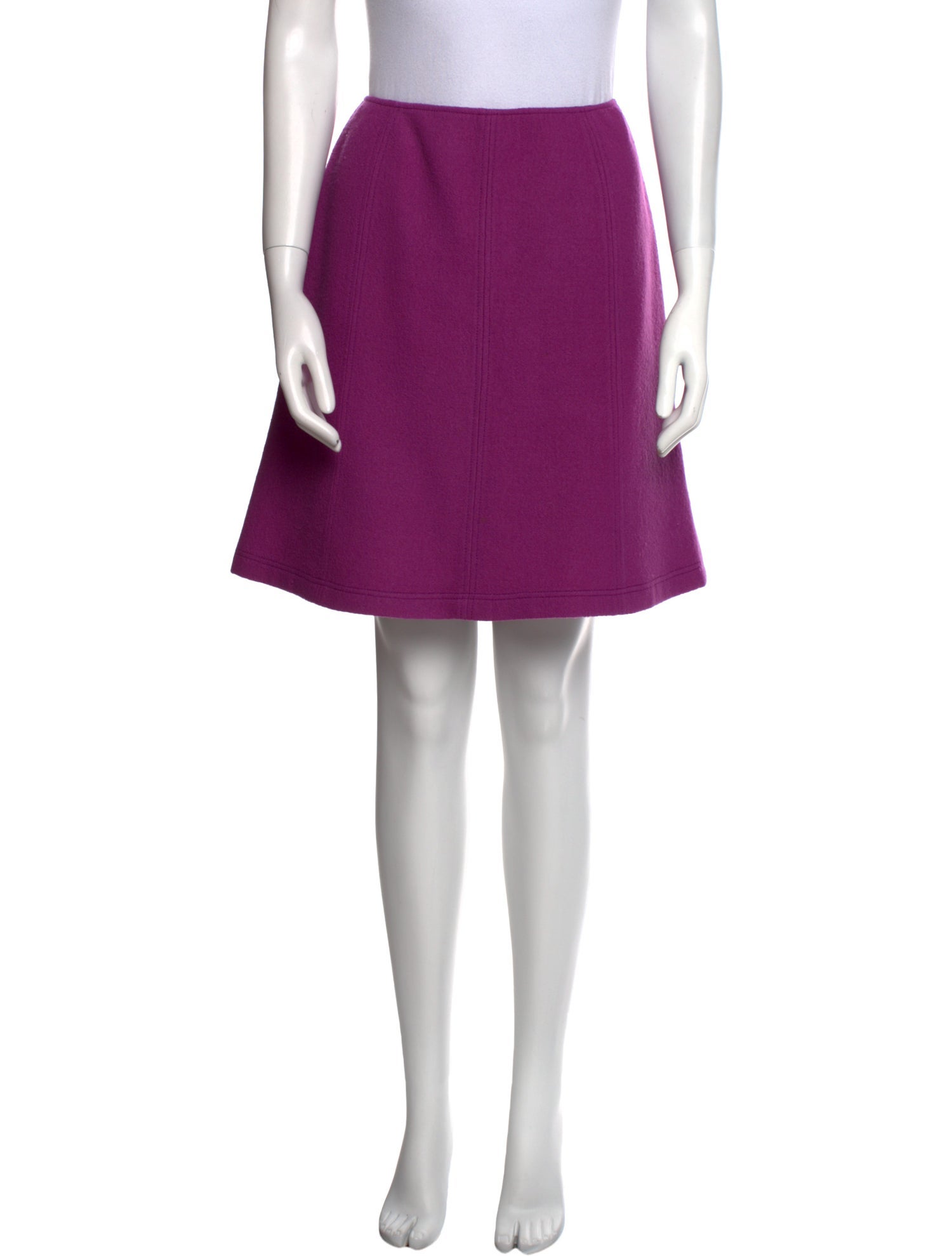 Weekend Max Mara Virgin Wool Mini Skirt