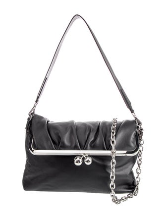 Weekend Max Mara Leather Shoulder Bag