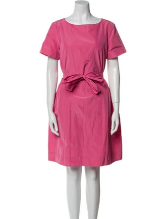 Weekend Max Mara Bateau Neckline Mini Dress