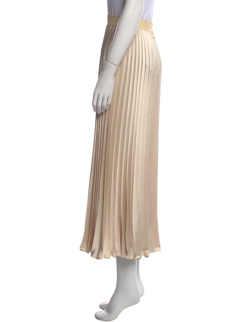Weekend Max Mara Pleated Accents Midi Length Skirt
