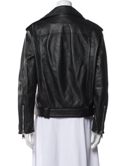 Weekend Max Mara Leather Biker Jacket
