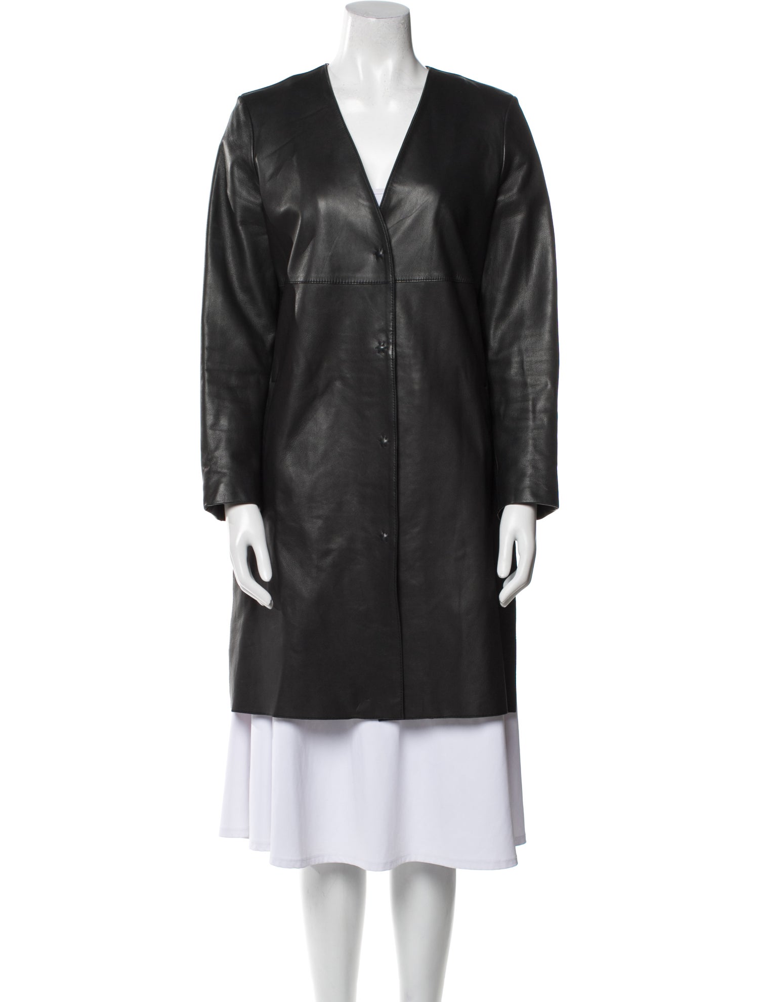 Weekend Max Mara Leather Coat