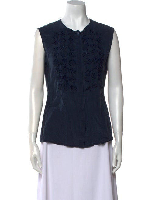 Weekend Max Mara Crew Neck Sleeveless Top
