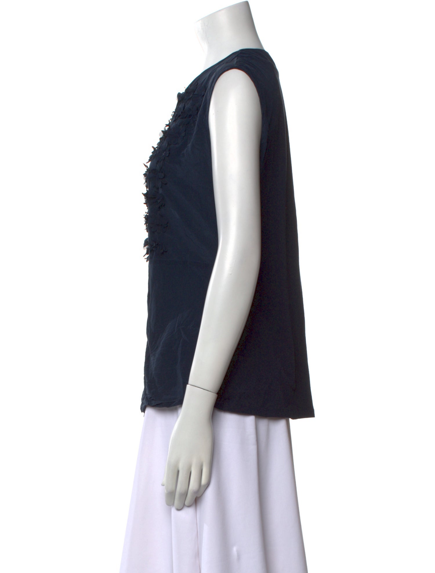 Weekend Max Mara Crew Neck Sleeveless Top