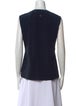 Weekend Max Mara Crew Neck Sleeveless Top