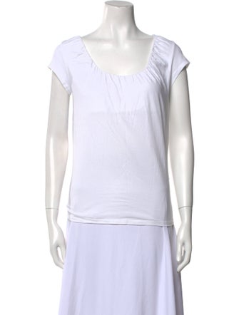 Weekend Max Mara Scoop Neck Short Sleeve T-Shirt
