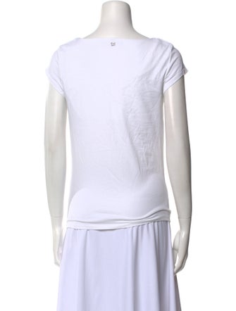 Weekend Max Mara Scoop Neck Short Sleeve T-Shirt