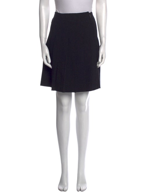 Weekend Max Mara Virgin Wool Knee-Length Skirt