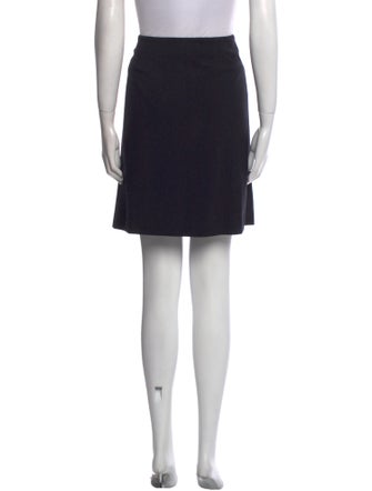 Weekend Max Mara Virgin Wool Knee-Length Skirt