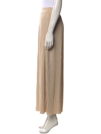 Weekend Max Mara Pleated Accents Midi Length Skirt