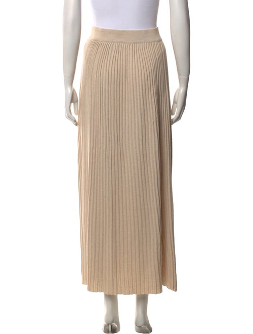 Weekend Max Mara Pleated Accents Midi Length Skirt