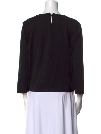 Weekend Max Mara Virgin Wool Printed Blouse