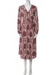 Weekend Max Mara Printed Knee-Length Dress