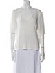 Weekend Max Mara Linen V-Neck T-Shirt