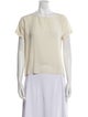 Weekend Max Mara Silk Bateau Neckline Blouse