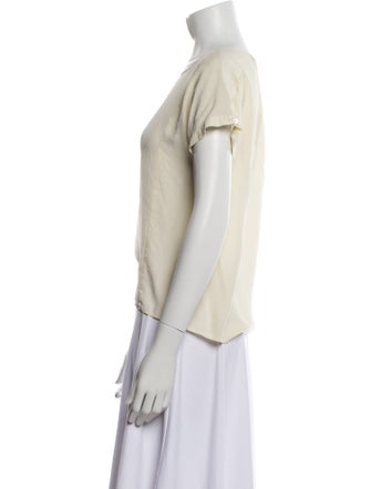 Weekend Max Mara Silk Bateau Neckline Blouse