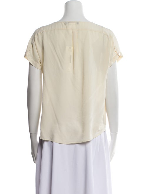 Weekend Max Mara Silk Bateau Neckline Blouse