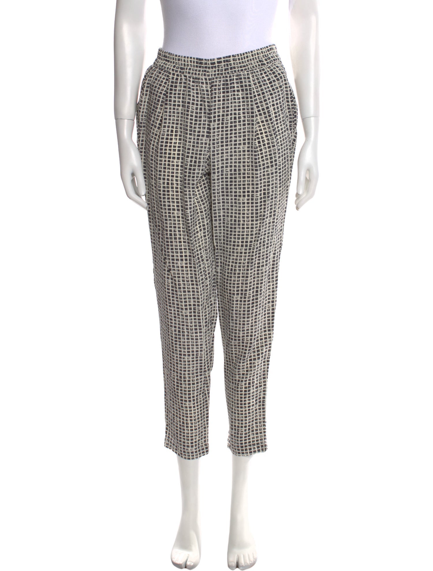 Weekend Max Mara Silk Straight Leg Pants