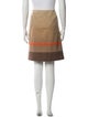 Weekend Max Mara Virgin Wool Knee-Length Skirt