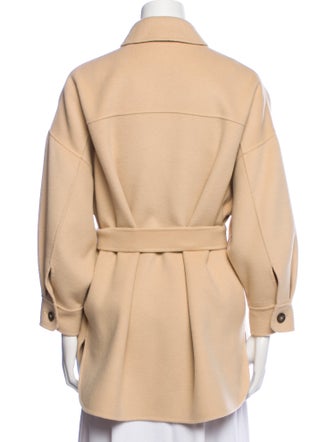 Weekend Max Mara Virgin Wool Utility Jacket