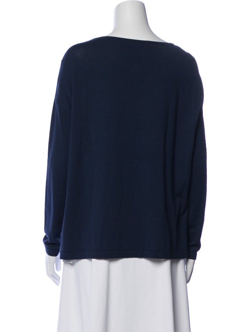 Weekend Max Mara Printed Scoop Neck Sweater
