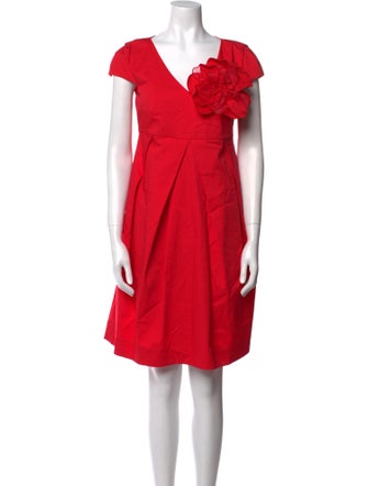 Weekend Max Mara V-Neck Mini Dress