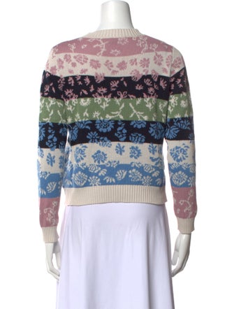 Weekend Max Mara Printed Crew Neck Sweater