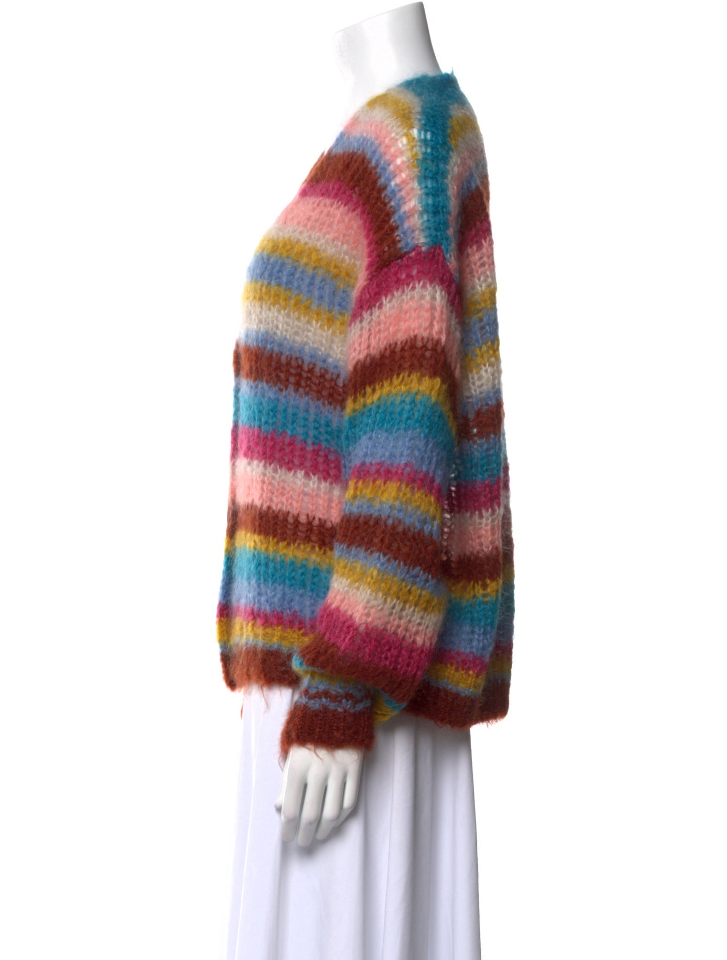 Weekend Max Mara Mohair Striped Sweater