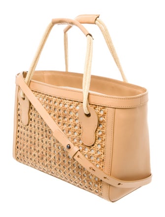 Weekend Max Mara Leather Top Handle Bag