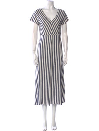 Weekend Max Mara Striped Long Dress