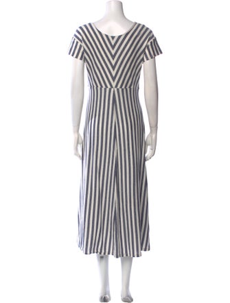 Weekend Max Mara Striped Long Dress
