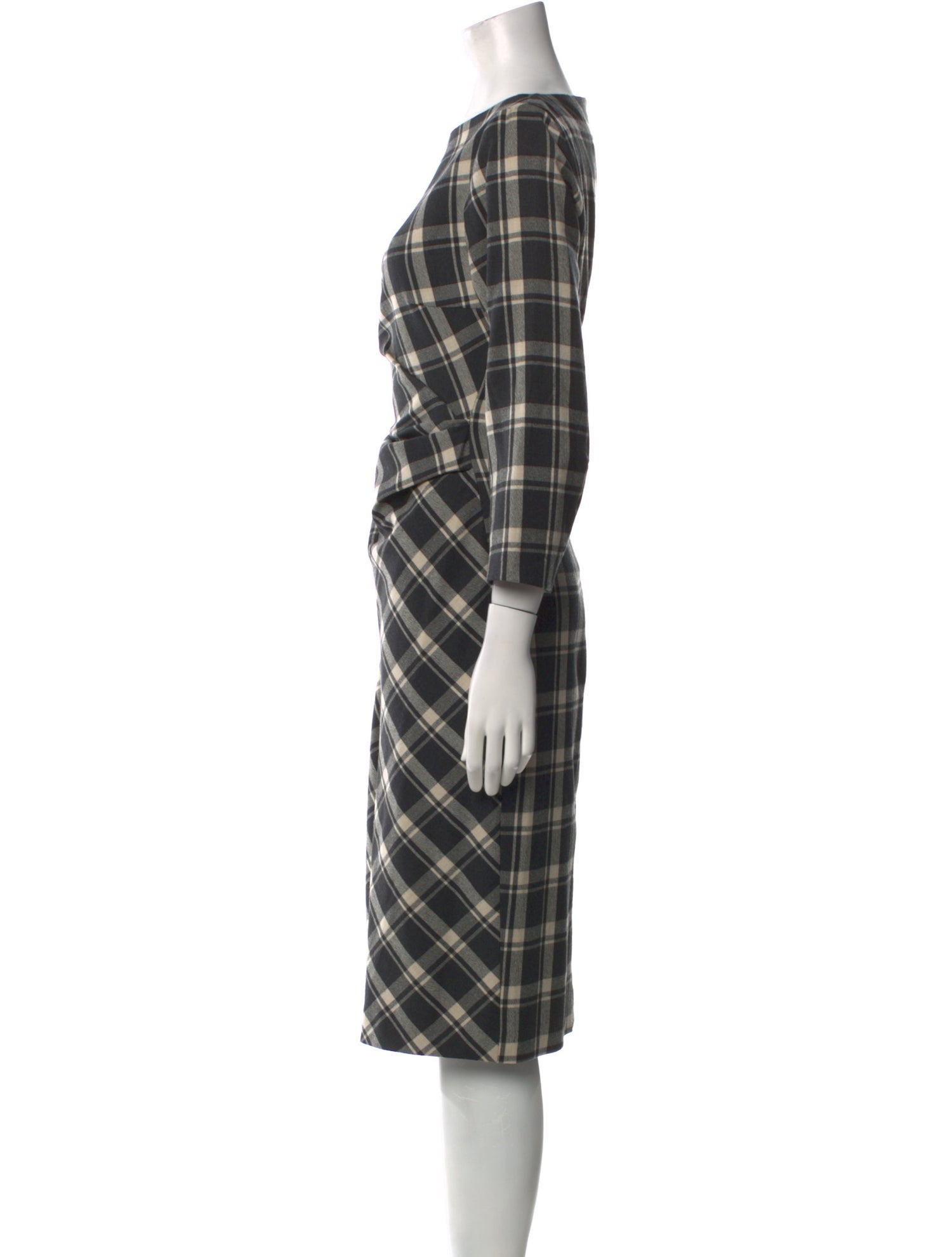 Weekend Max Mara Virgin Wool Midi Length Dress