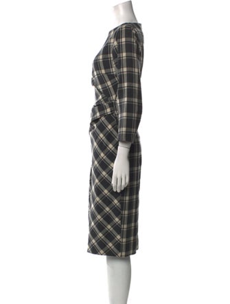 Weekend Max Mara Virgin Wool Midi Length Dress