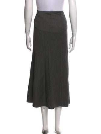 Weekend Max Mara Virgin Wool Midi Length Skirt