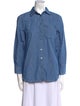 Weekend Max Mara Three-Quarter Sleeve Button-Up Top