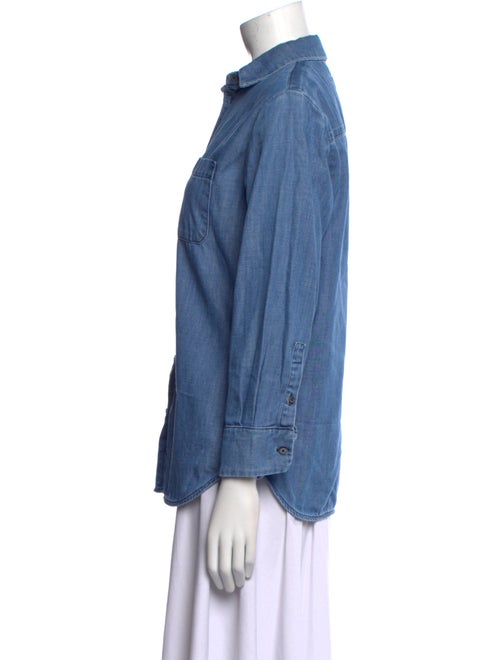 Weekend Max Mara Three-Quarter Sleeve Button-Up Top