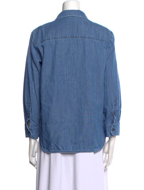 Weekend Max Mara Three-Quarter Sleeve Button-Up Top