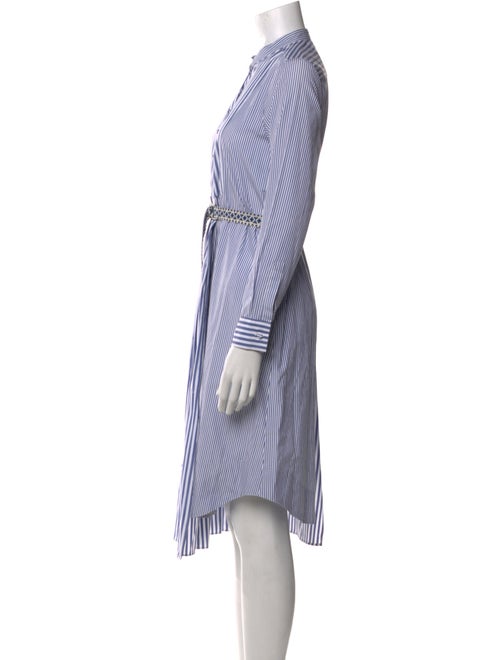 Weekend Max Mara Striped Midi Length Dress