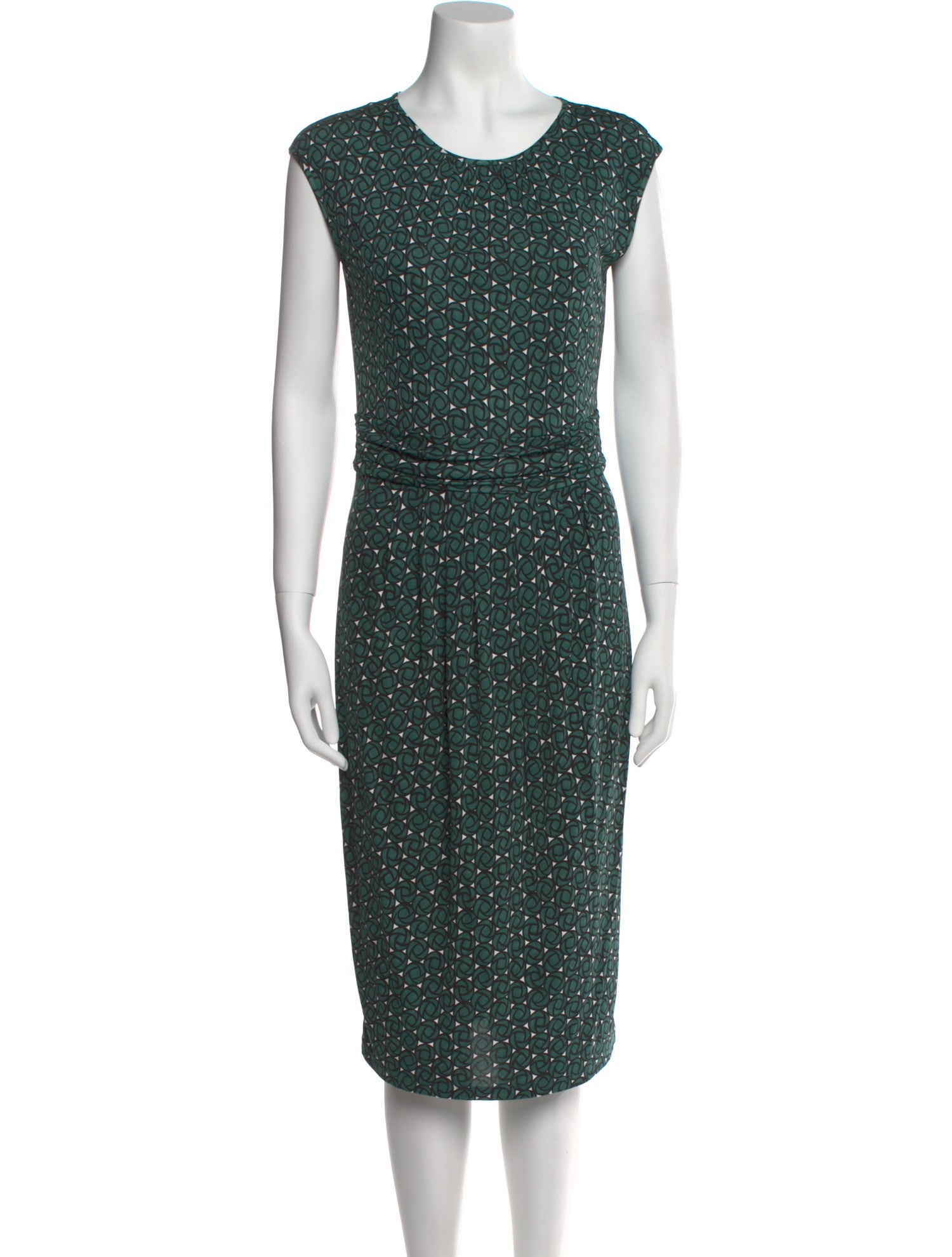 Weekend Max Mara Printed Midi Length Dress