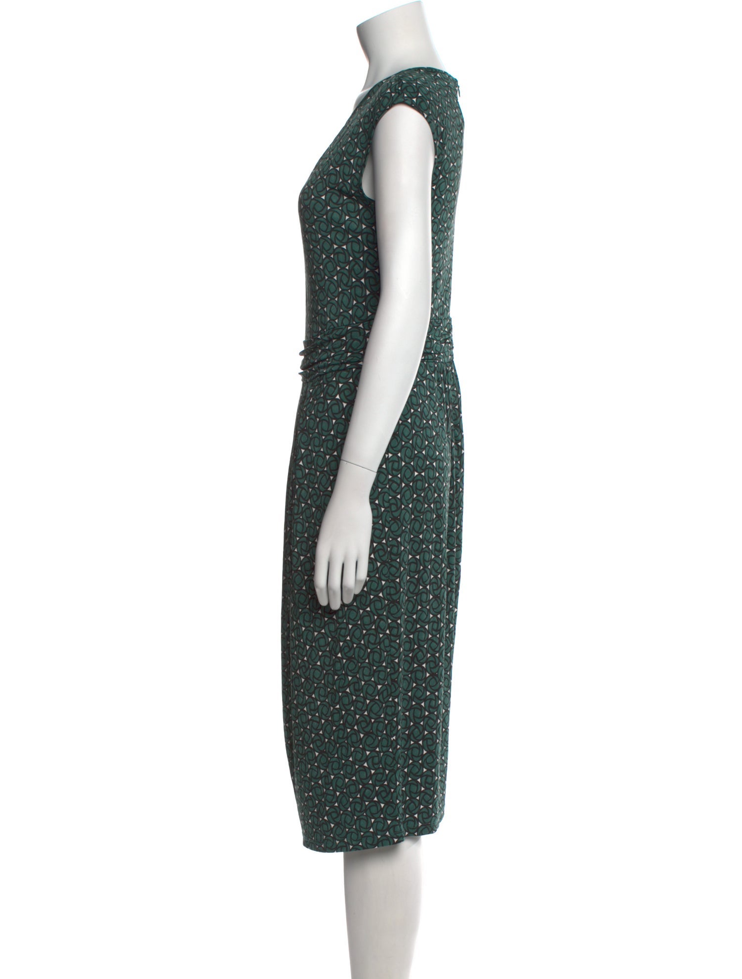 Weekend Max Mara Printed Midi Length Dress