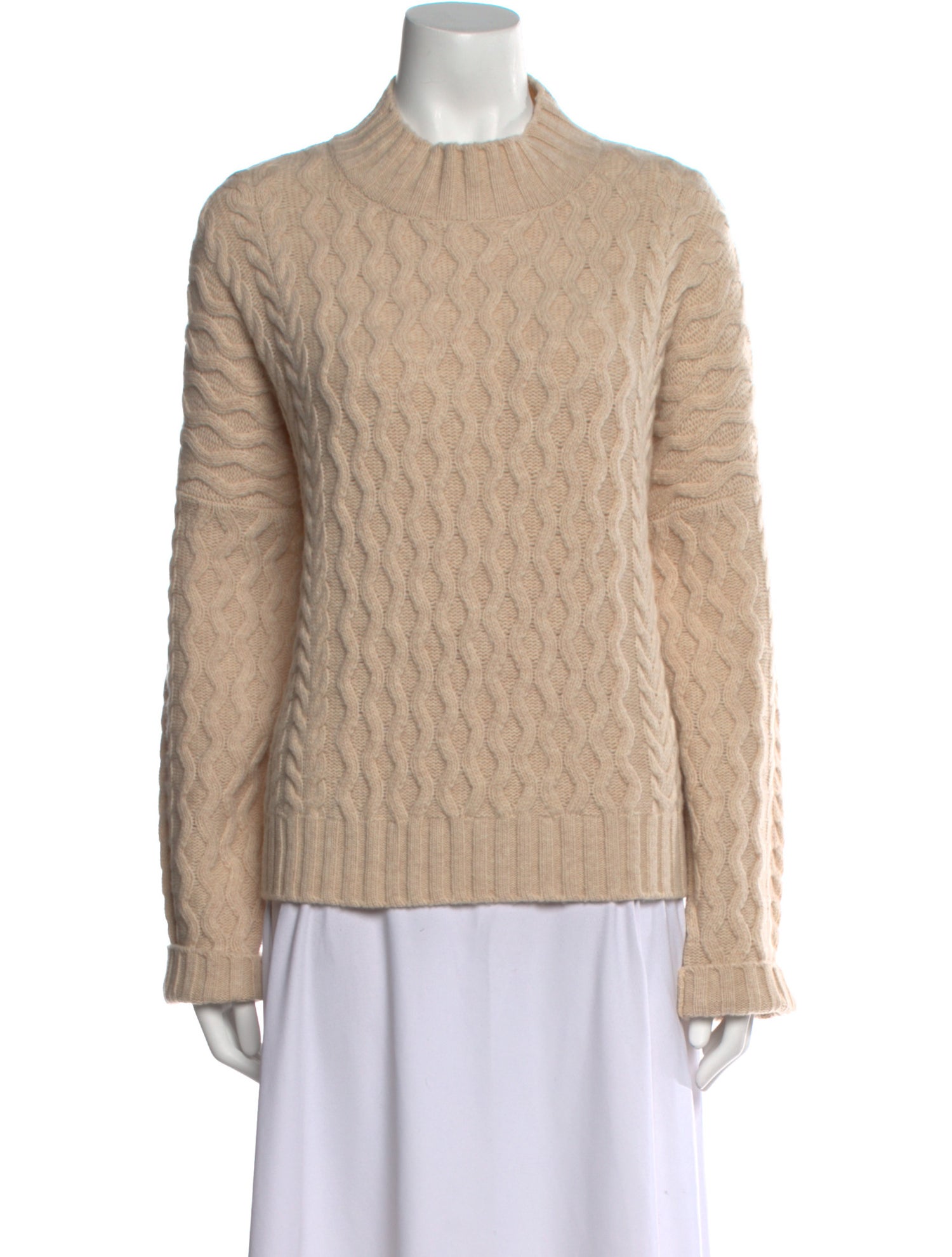 Weekend Max Mara Virgin Wool Mock Neck Sweater w/ Tags