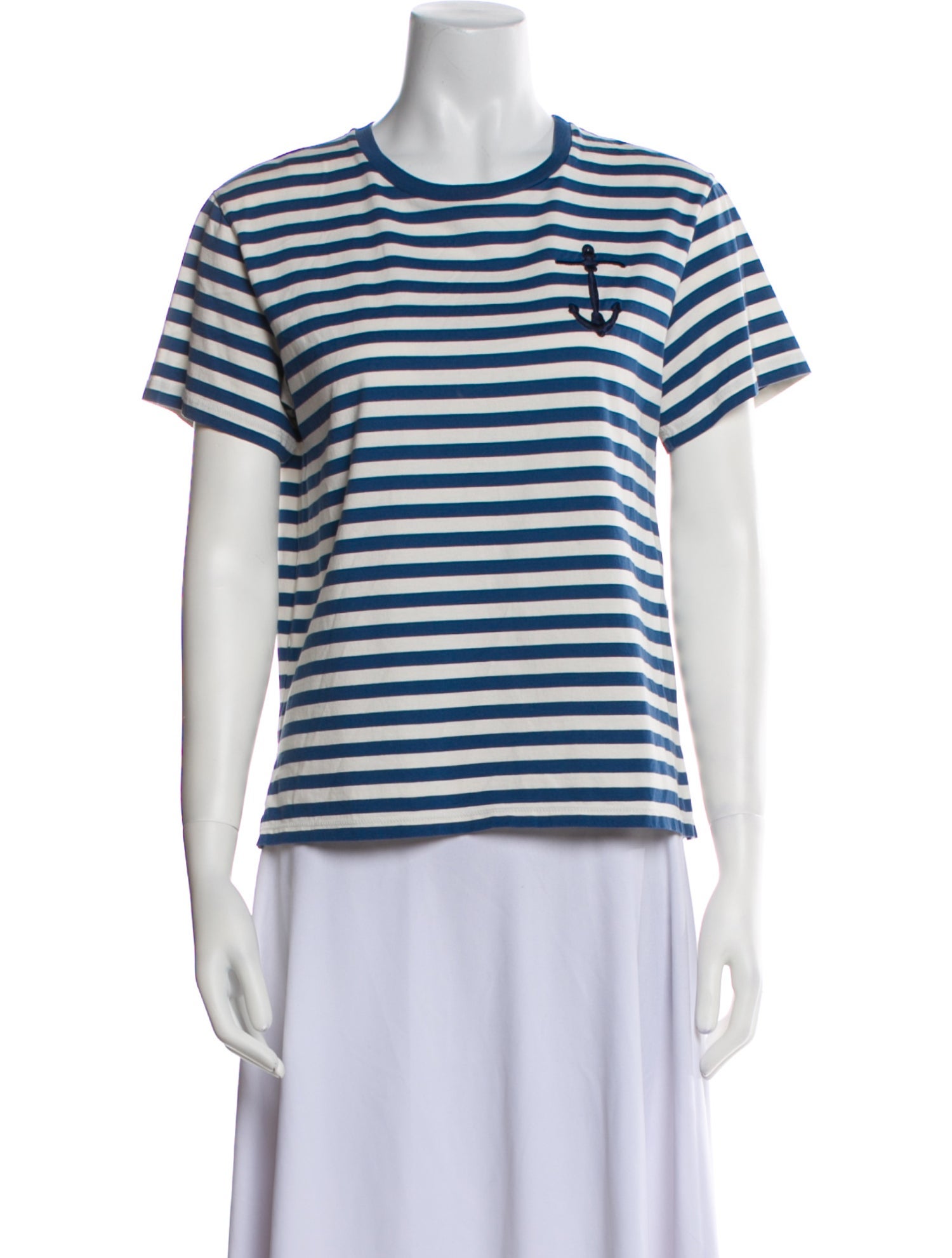 Weekend Max Mara Striped Crew Neck T-Shirt