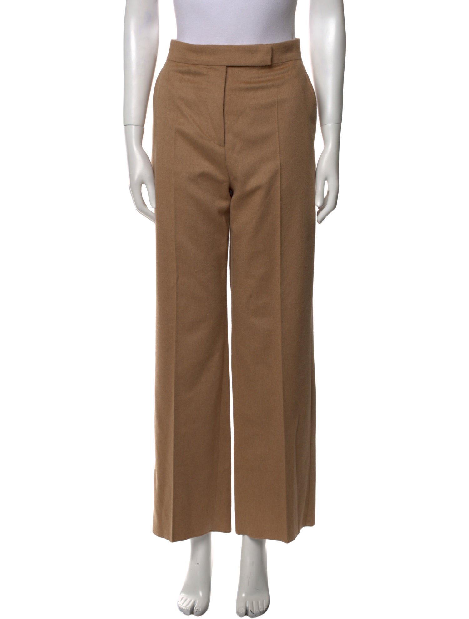 Weekend Max Mara Camel Hair Wide Leg Pants w/ Tags